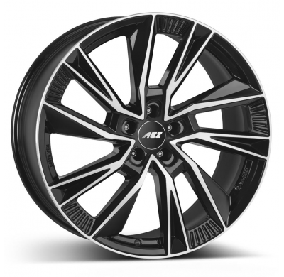 Llanta AEZ Havanna dark  20 X 8,00 Negro Pulido