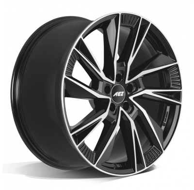 Llanta AEZ Havanna dark  20 X 8,00 Negro Pulido