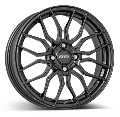 Llanta DOTZ LimeRock grey 17 X 7,00 Gunmetal