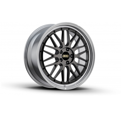 Llanta BBS LM 11x18 DIAMONT BLACK COLOR STANDARD ( glossy diamond black)
