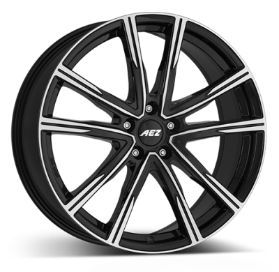 Llanta AEZ Montreal dark  18 X 7,50 Negro Pulido