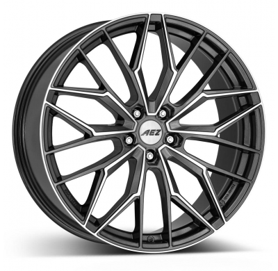 Llanta AEZ Porto dark 18 X 8,00 Gunmetal/ Pulido