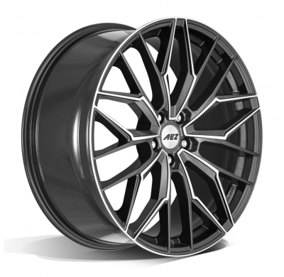 Llanta AEZ Porto dark 18 X 8,00 Gunmetal/ Pulido