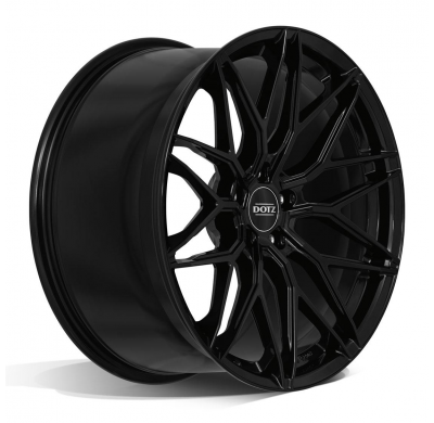 Llanta DOTZ Suzuka black 18 X 8,00 Negro Brillo