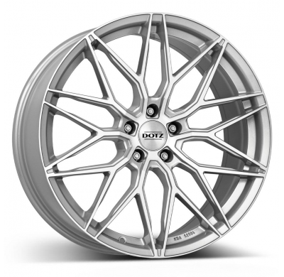 Llanta DOTZ Suzuka blaze 19 X 8,00 Plata Pulido