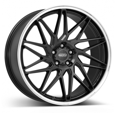 Llanta DOTZ Tanaka dark 21 X 10,0 Gunmetal mate/ labio pulido