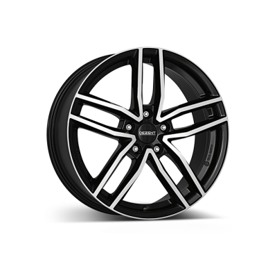 Llanta DEZENT TR dark 18 X 8,50 Negro/ Pulido