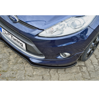Labio De Paragolpes Delantero  Abs  Ford Fiesta, Sport, Ja8, Mk7  Año : 2008-2012  Sólo Apto Para Vehículos Con Spoiler Deportiv