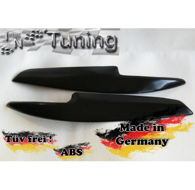 Pestañas Faros Delantero Abs  Vw Touran Facelift, 1t, Gp Año : 2006-2010  Para Todos Los Modelos Pestañas Faros Delantero Abs In