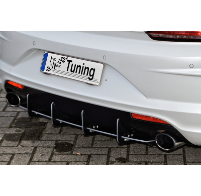 Difusor De Paragolpes Trasero  Abs   Vw Scirocco R Facelift  Año : 2014  Valido Para R  Difusor De Paragolpes Trasero Material A