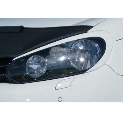 Mascara De Faros Delanteros En Abs  Vw Golf 6, Typ.1k Año : 2008-2013  Para Todos Los Modelos.  No Valido Para Golf Plus Mascara