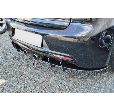 Difusor De Paragolpes Trasero  Abs   Vw Golf 6r, Typ 1k Año : 2009-2013   Difusor De Paragolpes Trasero Material Abs  Ingo Noak