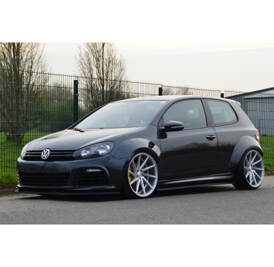 Extensión De Pasos De Rueda 6 Piezas Plástico Abs Vw Golf 6r, Typ 1k Año : 2009-2013   Extensión De Pasos De Rueda 6 Piezas Plás