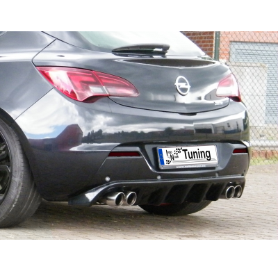 Difusor Trasero Einsatz En Abs Opel Astra J Gtc Año : 11/2012-  Para Todos Los Modelos Difusor Trasero En Abs, Für Fahrzeuge Mit