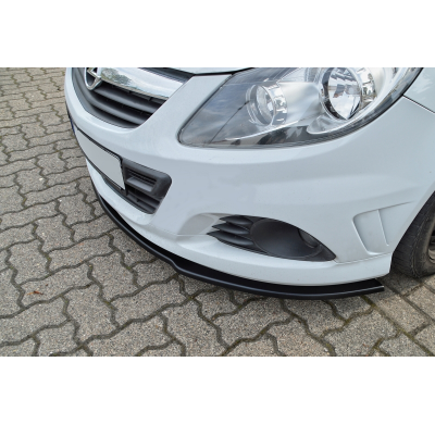 Labio De Paragolpes Delantero  Abs  Opel Corsa D Opc Año : 2007-2014  Valido Para Opc + Opc Line 2 Packet + Nürburging Edition L