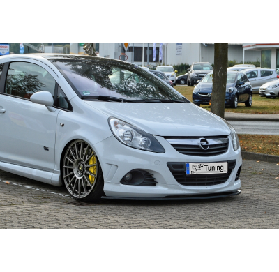 Labio De Paragolpes Delantero  Abs  Opel Corsa D Opc Año : 2007-2014  Valido Para Opc + Opc Line 2 Packet + Nürburging Edition L