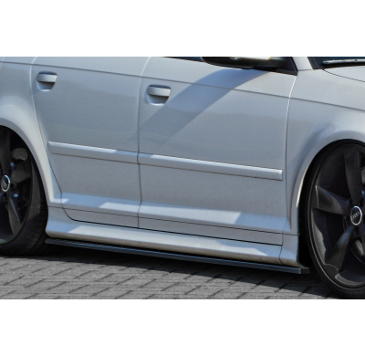 Difusores Inferiores De Talonera Cup  Abs  Audi Rs3, 8pa  Año :2011-2012   Difusores Inferiores De Talonera Cup Look Material Ab