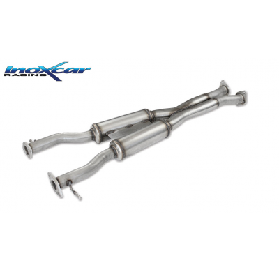 Tubo central con silenciador KIA STINGER GT 3.3 T-GDI (370cv) 4WD 2018-- PENDIENTE de Homologacion Europea Inoxcar