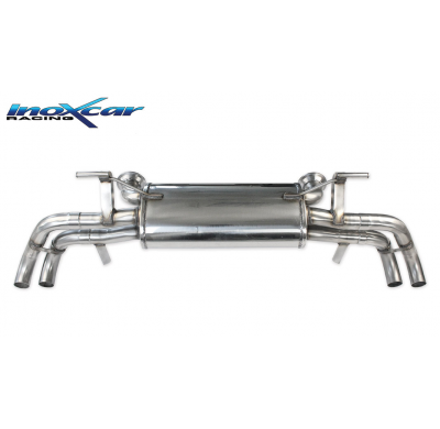 Silenciador trasero deportivo  Salida Izq. + Dcha. AUDI R8 4.2 V8 Quattro (430CV) 2007-- SIN homologacion Inoxcar