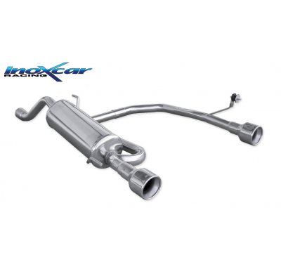 Silenciador trasero deportivo  duplex 1X102 ALFA ROMEO MITO 1.4 TB MULTIAIR (135CV) 2010-- Ø 55 CON Homologacion Europea Inoxcar