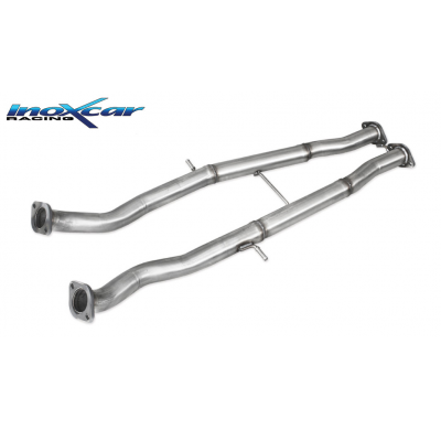 Tubo central directo NISSAN 370 Z NISMO Coupè/Cabiro 3.7 V6 (344cv) 2014-- SIN homologacion Inoxcar