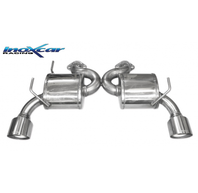 Escape trasero deportivo 1X114 RACING Salida Izq. + Dcha. NISSAN 370 Z NISMO Coupè/Cabiro 3.7 V6 (344cv) 2014-- PENDIENTE de