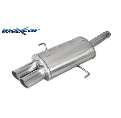 Escape trasero deportivo 2X76 RACING ALFA ROMEO 156 3.2 GTA (250CV) 2002-- CON Homologacion Europea Inoxcar