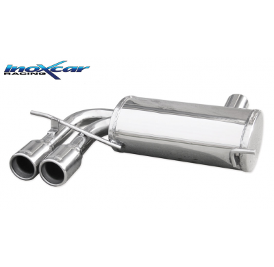 Escape trasero deportivo 2X80 AUDI A3 (Type 8P) S3 2.0 TFSI (265CV) 2006-- Ø 65 CON Homologacion Europea Inoxcar