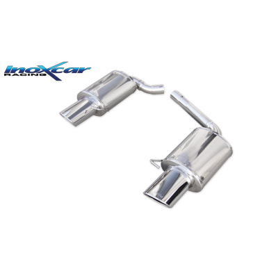 Escape trasero deportivo 1X150X105 OBLIQUO Salida Izq. + Dcha. AUDI A5 S5 4.2 V8 Coupè (354CV) 2008--  Ø 60 SIN homologacion