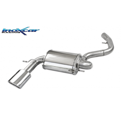 Escape trasero deportivo 1X150X105 OBLIQUO   AUDI RS Q3 2.5 TFSi (310cv) 2014-- CON homologacion Inoxcar