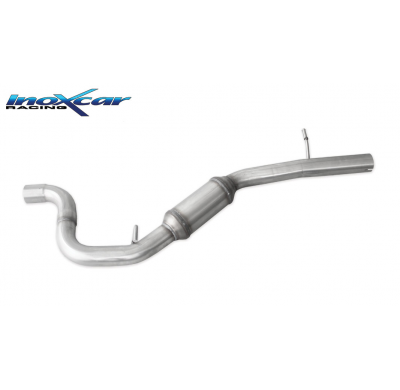 Tubo central con silenciador (diam.63,5) AUDI TT (TYPE 8J) 3.2 V6 Quattro (250CV) 2006-- SIN homologacion Inoxcar