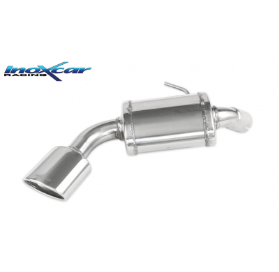 Escape trasero deportivo 1X120X80 BMW E87 serie 1 120D (163CV) 2004-- CON Homologacion Europea Inoxcar