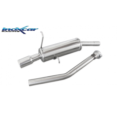 Escape trasero deportivo 1X80 BMW E36 320i 1992-- CON Homologacion Europea Inoxcar