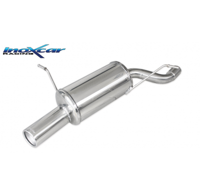 Escape trasero deportivo 1X80 BMW E46 318Ti Compact (143CV) 2002-2005 CON Homologacion Europea Inoxcar