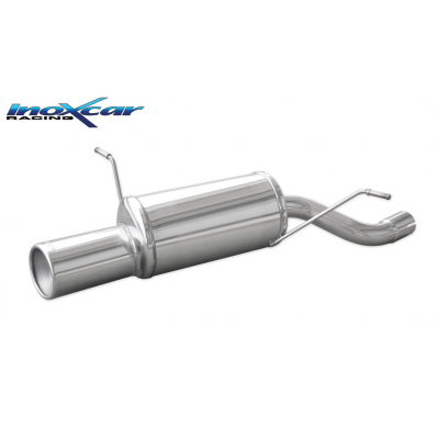 Silenciador trasero deportivo 1X102 BMW E46 318Ti Compact (143CV) 2002-2005 CON Homologacion Europea Inoxcar