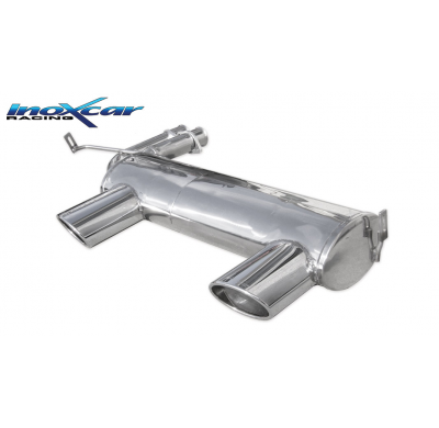 Escape trasero deportivo 1X150X105 OBLIQUO Salida Izq. + Dcha. BMW E46 3.2 M3 Coupè 6m (343CV) 2001-- SIN homologacion Inoxc