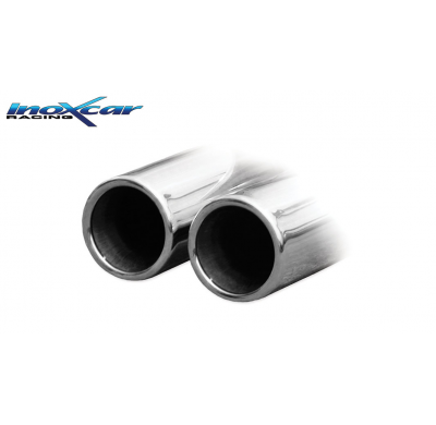 Escape trasero deportivo 2X80 AUDI A3 (Type 8L) 1.8 (125CV) / 1.8 20V (125CV) --2003 Ø 50 SIN homologacion Inoxcar