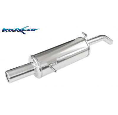 Escape trasero deportivo 1X80 CITROEN C3 1.1 (60CV) 2001-2008 Ø 40 CON Homologacion Europea Inoxcar