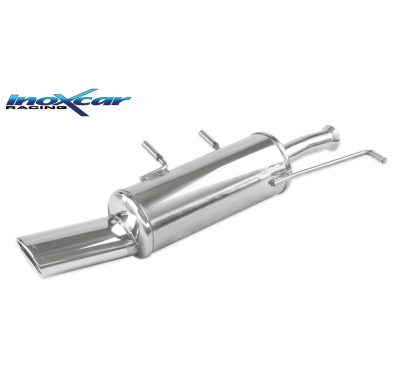 Escape trasero deportivo 1X120X80 CITROEN C4 2.0 16V VTR (136CV) 2005-- CON Homologacion Europea Inoxcar