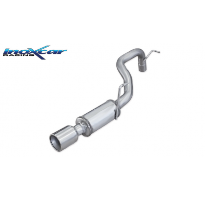 Escape trasero deportivo 1X102 DODGE NITRO 4.0L V6 R/T 4WD (260CV) 2007-- SIN homologacion Inoxcar