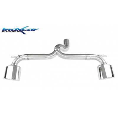 Escape trasero sin silenciador 1X150X105 OBLIQUO Salida Izq. + Dcha. MERCEDES CLASSE A (Type W176) 250 2.0 TURBO (211cv) 4WD 201