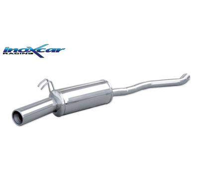 Escape trasero deportivo 1X80 FIAT BARCHETTA 1.8 (130CV) 1995-2003 CON Homologacion Europea Inoxcar