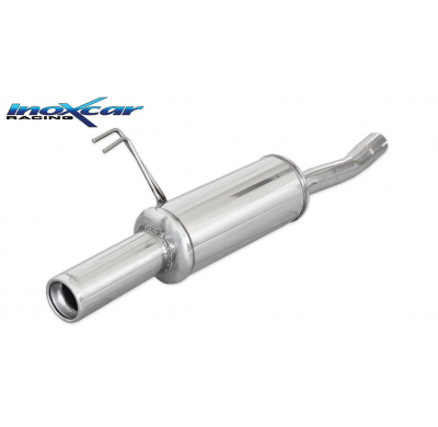 Escape trasero deportivo 1X80 FIAT PUNTO (Type 176) 1.4 GT TURBO (131CV) --1999 Ø 54 CON Homologacion Europea Inoxcar