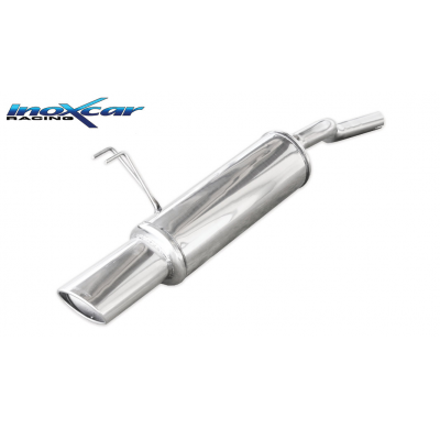 Escape trasero deportivo 1X120X80 FIAT PUNTO 2B (Type 188) 1.2 (60CV) 2003-- CON Homologacion Europea Inoxcar