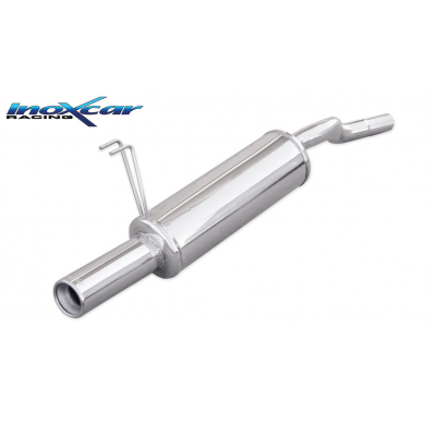Escape trasero deportivo 1X80 FIAT PUNTO 2B (Type 188) 1.2 16V (80CV) 2003-- Ø 42 CON Homologacion Europea Inoxcar
