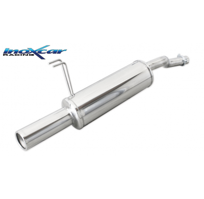 Escape trasero deportivo 1X80 FIAT PUNTO 2B (Type 188) 1.3 MJET (70CV) 2003-- Ø 48 CON Homologacion Europea Inoxcar