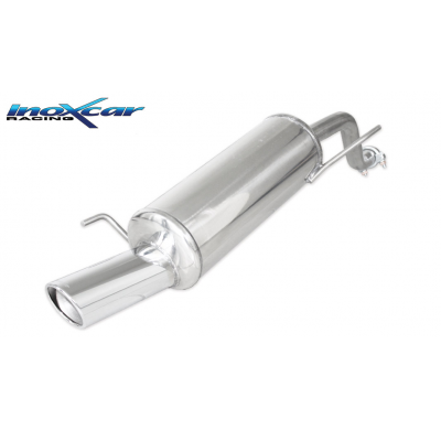 Escape trasero deportivo 1X90 X-RACE FIAT GRANDE PUNTO (Type 199) 1.2 (65CV) 2006-- Ø 40 CON Homologacion Europea Inoxcar