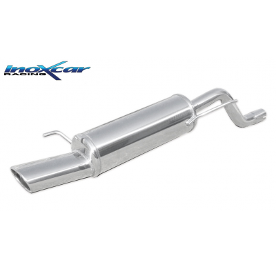 Escape trasero deportivo 1X120X80 FIAT GRANDE PUNTO (Type 199) 1.9 16V MJET (120CV) 2005-- Ø 50 CON Homologacion Europea Ino