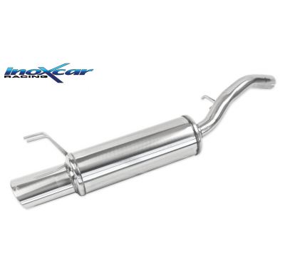 Escape trasero deportivo 1X120X80 FIAT STILO 1.6 16V (103CV) 2001-2007 Ø 52 CON Homologacion Europea Inoxcar