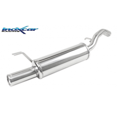 Escape trasero deportivo 1X80 FIAT STILO 2.4 20V ABARTH (170CV) 2003-2006 Ø 52 CON Homologacion Europea Inoxcar